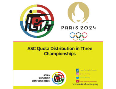 ASC in 3 Championships will distribute 48 Quotas for Paris 2024 Olympic Games during 2023 and 2024