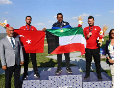 The gold medal in the men's shooting skeet races belongs to the Kuwaiti athlete 