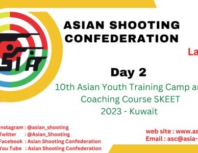 Second Day of 10th Asian youth training Camp Skeet - 2023 Kuwait