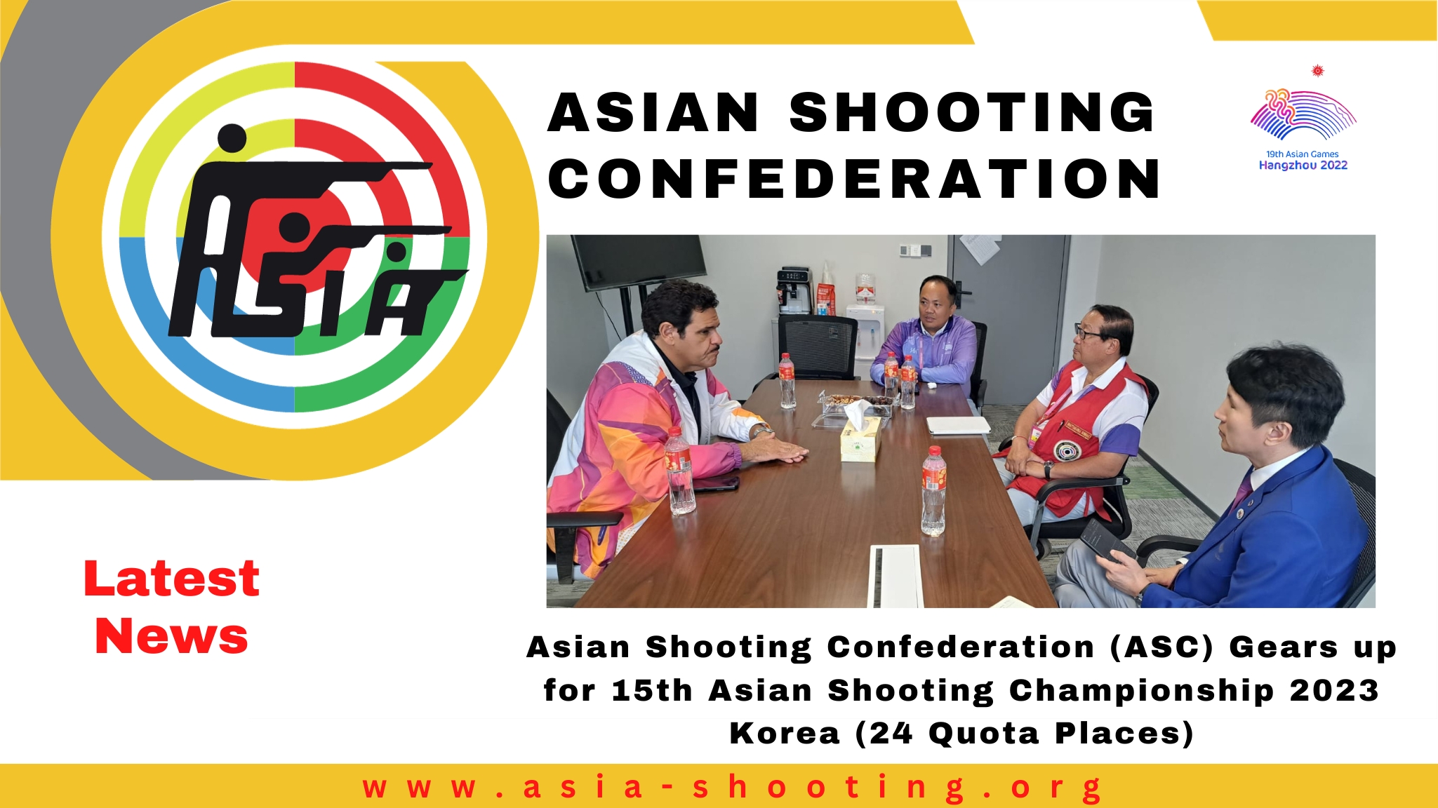 Asian Shooting Confederation (ASC) Gears up for 15th Asian Shooting ...