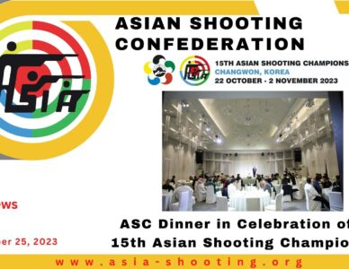 ASC Dinner in Celebration of the 15th Asian Shooting Championship