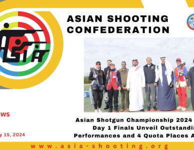 Asian Shotgun Championship 2024 Kuwait Day 1 Finals Unveil Outstanding Performances and 4 Quota Places Awarded