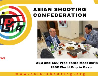 ASC and ESC Presidents Meet during the ISSF World Cup in Baku