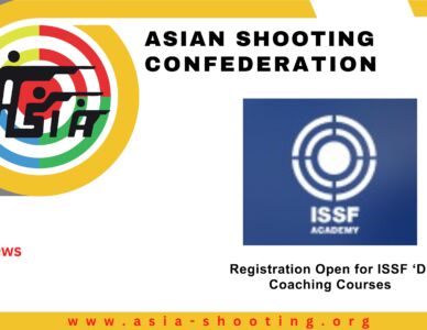 Registration Open for ISSF ‘D’ Coaching Courses