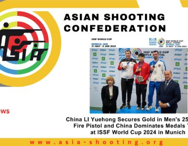 China LI Yuehong Secures Gold in Men's 25m Rapid Fire Pistol and China Dominates Medals Table at ISSF World Cup 2024 in Munich