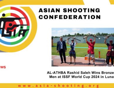 AL-ATHBA Rashid Saleh Wins Bronze in Skeet Men at ISSF World Cup 2024 in Lunato, Italy