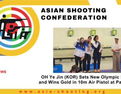 OH Ye Jin (KOR) Sets New Olympic Record and Wins Gold in 10m Air Pistol at Paris 2024