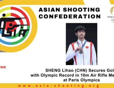 SHENG Lihao (CHN) Secures Gold with Olympic Record in 10m Air Rifle Men's Final at Paris Olympics