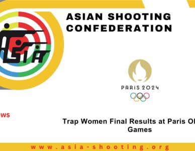 Trap Women Final Results at Paris Olympic Games