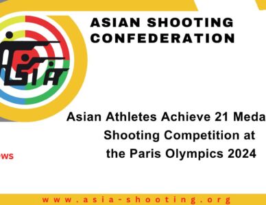 Asian Athletes Achieve 21 Medals in Shooting Competition at the Paris Olympics 2024