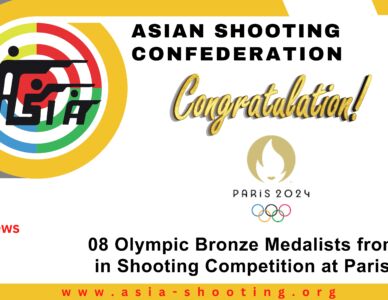 08 Olympic Bronze Medalists from Asia in Shooting Competition at Paris 2024