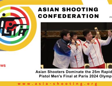 Asian Shooters Dominate the 25m Rapid Fire Pistol Men's Final at Paris 2024 Olympics