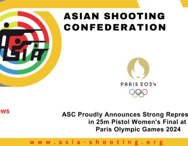 ASC Proudly Announces Strong Representation in 25m Pistol Women's Final at Paris Olympic Games 2024