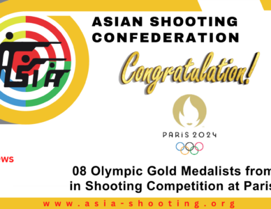 08 Olympic Gold Medalists from Asia in Shooting Competition at Paris 2024