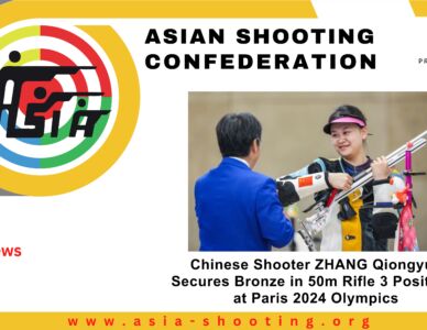 Chinese Shooter ZHANG Qiongyue Secures Bronze in 50m Rifle 3 Positions at Paris 2024 Olympics