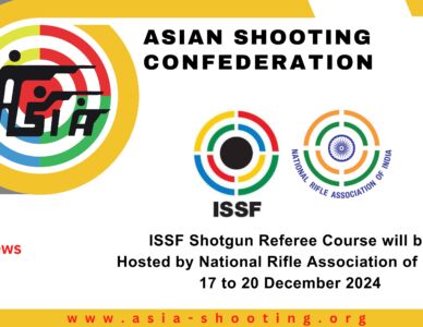 ISSF Shotgun Referee Course will be Hosted by National Rifle Association of India 17 to 20 December 2024