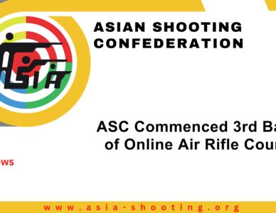 ASC Commenced 3rd Batch of Online Air Rifle Course