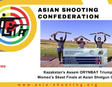 Kazakstan's Assem ORYNBAY Triumphs in Women's Skeet Finals at Asian Shotgun Cup 2024