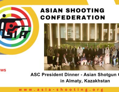 ASC President Dinner - Asian Shotgun Cup 2024 in Almaty, Kazakhstan