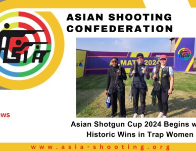 Asian Shotgun Cup 2024 Begins with Historic Wins in Trap Women