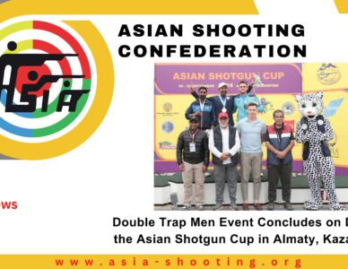 Double Trap Men Event Concludes on Day 3 of the Asian Shotgun Cup in Almaty, Kazakhstan