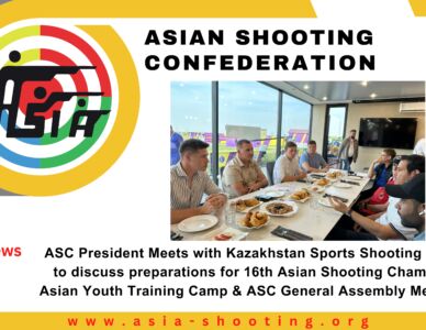 ASC President Meets with Kazakhstan Sports Shooting Federation to discuss preparations for 16th Asian Shooting Championship, Asian Youth Training Camp & ASC General Assembly Meeting 2025.