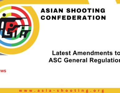 Latest Amendments to ASC General Regulations