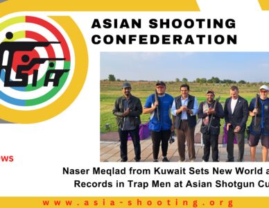 Naser Meqlad from Kuwait Sets New World and Asian Records in Trap Men at Asian Shotgun Cup 2024