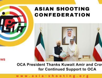 OCA President Thanks Kuwait Amir and Crown Prince for Continued Support to OCA