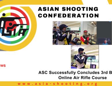 Asian Shooting Confederation Successfully Concludes 3rd Batch of Online Air Rifle Course