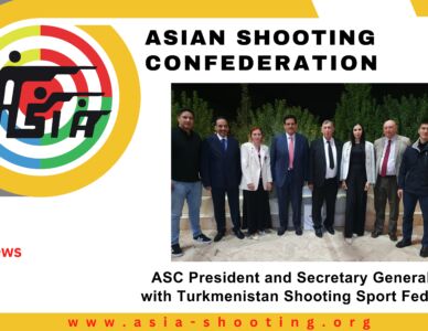 ASC President and Secretary General Meet with Turkmenistan Shooting Sport Federation