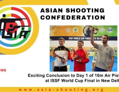 Exciting Conclusion to Day 1 of 10m Air Pistol Events at ISSF World Cup Final in New Delhi